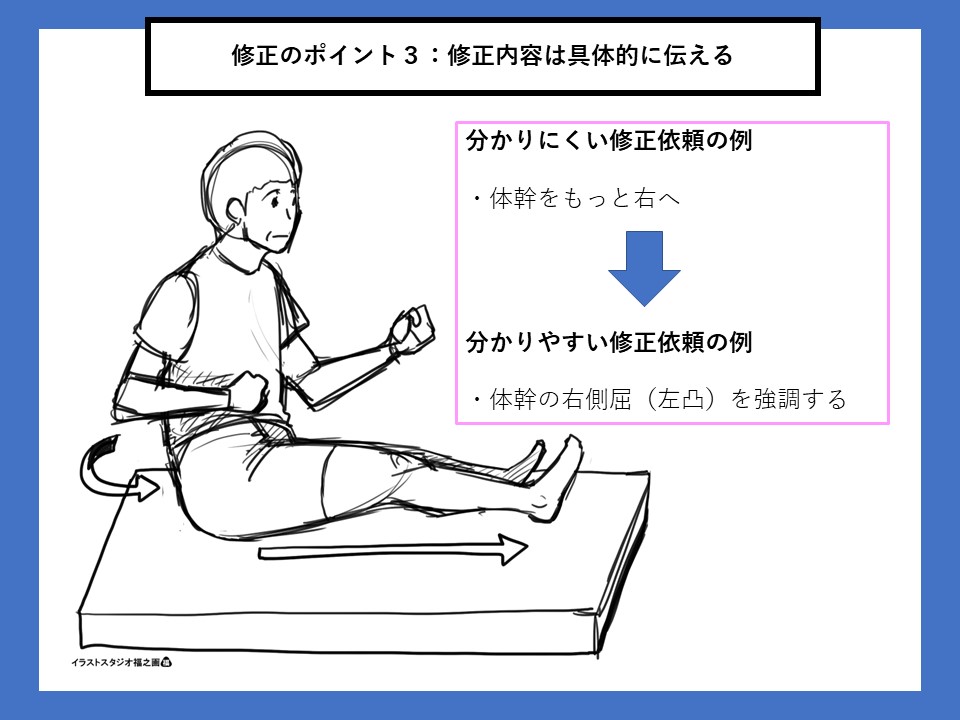 修正のポイント３：修正内容は具体的に伝える（図２）